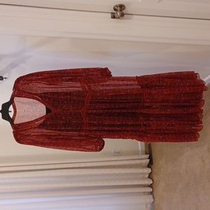 Free People Boho long dress
